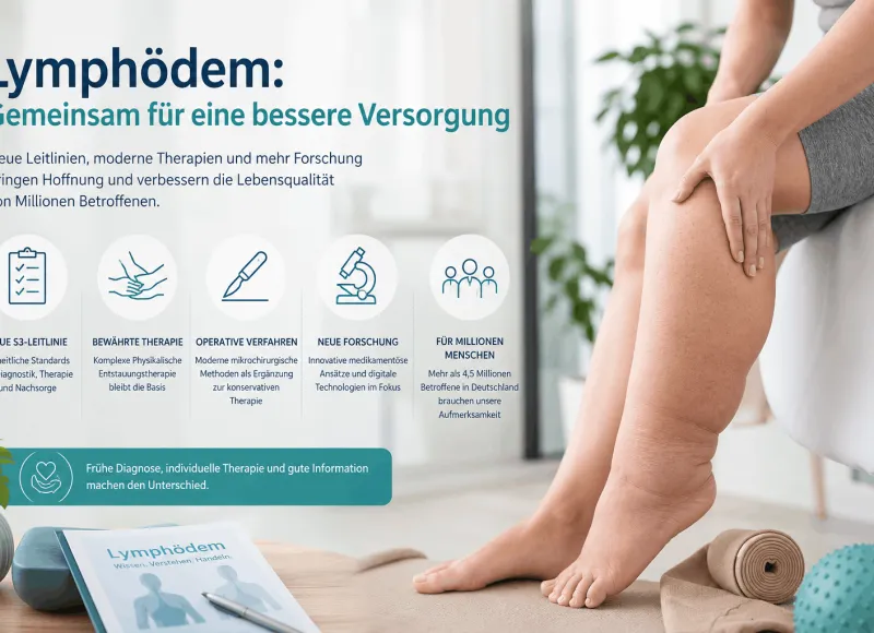 Aktuelle Entwicklungen beim Lymphödem